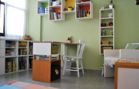 Sala de atendimento infantil
