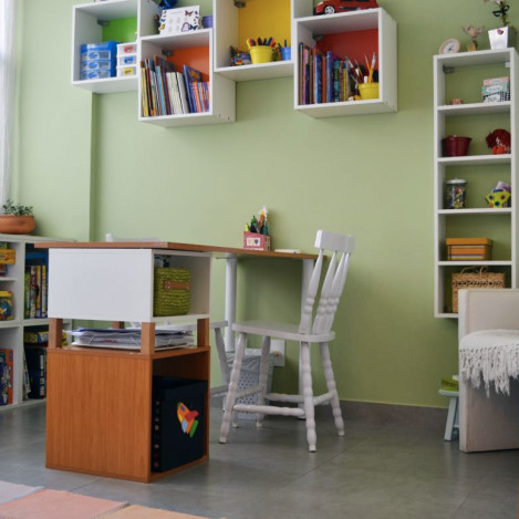 Sala de atendimento infantil